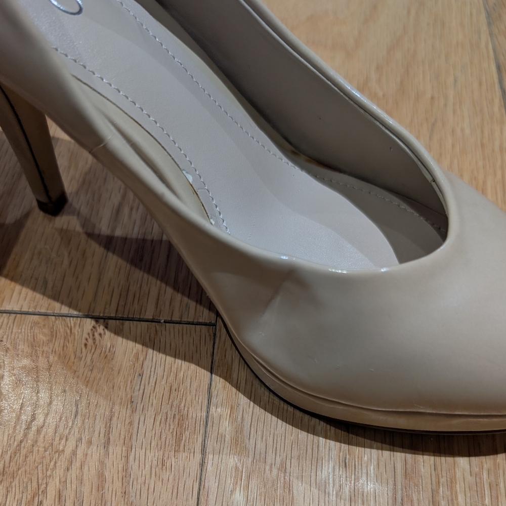 ALDO Women's Size 37 Nude Pointed-Toe High Heels - Picture 9 of 11